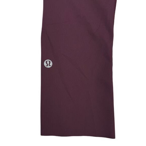 LULULEMON Fast & Free Crop II Nulux 19" Size 2 Dark Adobe - Picture 8 of 9
